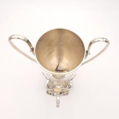 Neoclassical Silver Plated Covered Hot water Urn 19th century - 3818581