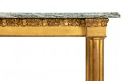 Neoclassical Simulated Bamboo Giltwood Console Pier Table 20th century - 4738501