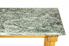 Neoclassical Simulated Bamboo Giltwood Console Pier Table 20th century - 4738502