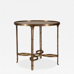 Neoclassical Style Bronze Granite Gueridon Side Table - 4464184