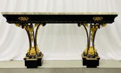 Neoclassical Style Console Table Refinished Bronze Celebrity Provenance - 2668729