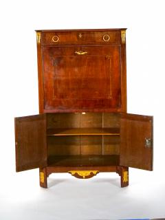 Neoclassical Style Mahogany Bronze Ormolu Mounted Secretaire - 3075124