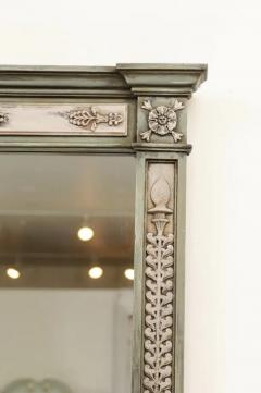 Neoclassical Style Mirror Made from 1750s French Door Frames with Carved Decor - 3432950