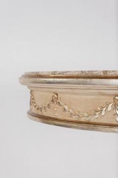 Neoclassical Style Polychrome Giltwood Center Table - 4817205