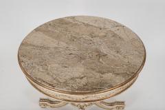 Neoclassical Style Polychrome Giltwood Center Table - 4817228
