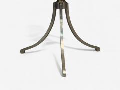 Neoclassical Style Steel Marble End Tables USA 20th c  - 4293012
