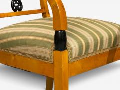Neoclassical Ten Dining Chairs Ebonized Wood Beech Austria 1970s - 4760071