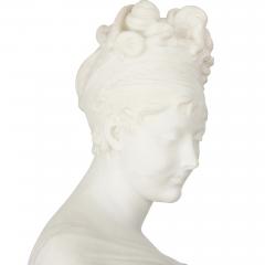 Neoclassical marble sculpture bust after Joseph Chinard - 1588355
