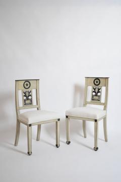Neoclassical pineapple chairs 1960s - 4535221