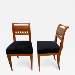 Neoclassicist Biedermeier Side Chairs Cherrywood South Germany circa 1820 - 1565946