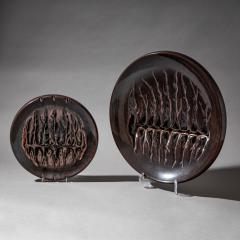 Nereo Boaretto Set of Two Ceramic Bowls by Nereo Boaretto 1914 1977 Italy 1972 - 4543281