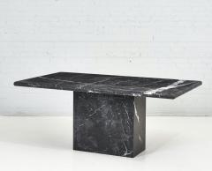 Nero Marquina Marble Dining Table Stone International Italy 1970 - 2340641