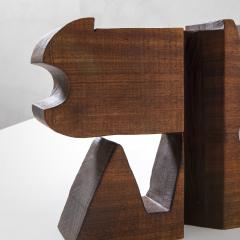 Nerone Ceccarelli Group Np2 Nerone Ceccarelli Giancarlo Patuzzi Wooden Sculpture 60s - 2395917