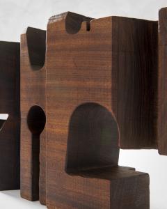 Nerone Ceccarelli Group Np2 Nerone Ceccarelli Giancarlo Patuzzi Wooden Sculpture 60s - 2395918