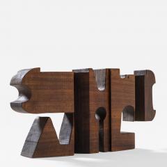 Nerone Ceccarelli Group Np2 Nerone Ceccarelli Giancarlo Patuzzi Wooden Sculpture 60s - 2398253