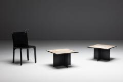 Nerone Ceccarelli Sculptural Stone Side Tables by Nerone Ceccarelli Italy 1970s - 4549604