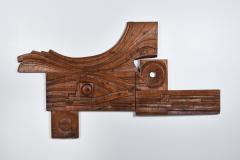 Nerone Patuzzi Art Panel hand carved by Nioi Italy 1974 in the style of Nerone Patuzzi - 2044208