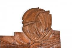 Nerone Patuzzi Carved Wall Panel by Nioi Italy 1974 in the style of Nerone Patuzzi 1974 - 2044199