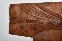 Nerone Patuzzi Carved Wall Panel by Nioi Italy 1974 in the style of Nerone Patuzzi 1974 - 2044201