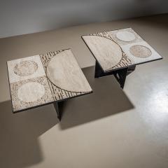 Nerone Patuzzi Double Coffee Table attributed to Grupo NP2 Nerone e Patuzzi Italy - 4387711