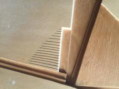 Nerone Patuzzi Nerone and Patuzzi Abstract Wood Wall Panel for Forme e Superfici Italy 1970s - 4116492