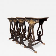Nest Of Four Chinese Export Lacquer Nesting Tables - 4361569