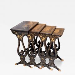 Nest Of Four Chinese Export Lacquer Tables - 4325724