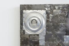 Neufeldt Max Max Neufeldt Aluminum Collage Assemblage Sculpture 1985 - 4473404