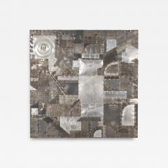 Neufeldt Max Max Neufeldt Aluminum Collage Assemblage Sculpture 1985 - 4475357