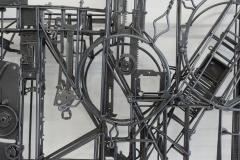 Neufeldt Max Max Neufeldt Metal Assemblage Sculpture 1990c - 4475823