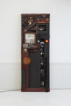 Neufeldt Max Max Neufeldt Robert Roan Reliquary of the Heart Monumental Collage Assemblage - 4486361