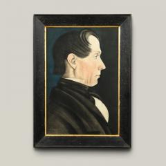 New England ca 1820 1830 Pair of Profile Portraits - 4264383