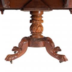New York Neoclassic drop leaf breakfast table 1825  - 3013079