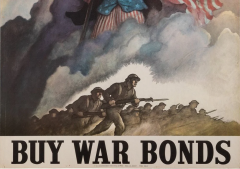 Newell Convers Wyeth Buy War Bonds Vintage WWII Poster by Newell Convers Wyeth 1942 - 3968158