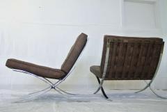 Newly Upholstered Barcelona Style Chairs 1970s - 570416