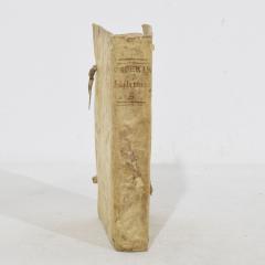 Nice Collection of 18th Century Weathered Spanish Vellum Books - 4108633