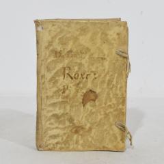Nice Collection of 18th Century Weathered Spanish Vellum Books - 4108634
