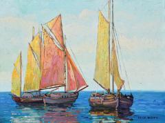 Nicholas Bott Three Boats - 3776273