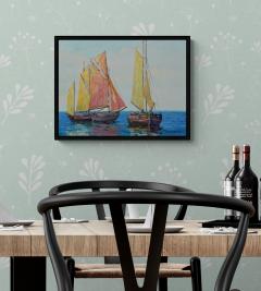 Nicholas Bott Three Boats - 3776274