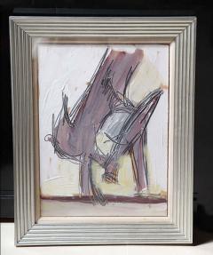 Nicholas Krushenick Nicholas Krushenick Original Oil on Paper Bird 1929 1999 - 4702770