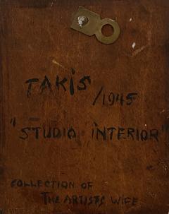 Nicholas Takis Studio Interior  - 2541759