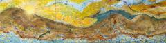 Nick Stavrides Amagansett Sunset by Nick Stavrides Oil on Canvas - 1188296