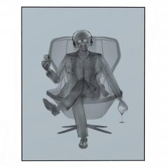 Nick Veasey Easy Listener Grey - 4380375