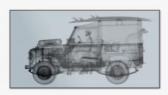 Nick Veasey Land Rover Surfer Grey - 2998505