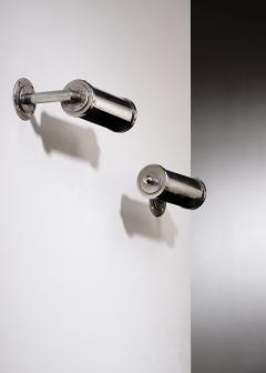 Nickel plated wall lamps - 4510552