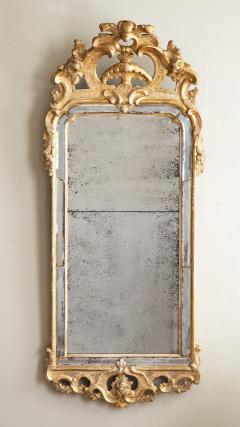 Niclas Meunier Swedish 18th Century Rococo Mirror - 4567629