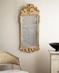 Niclas Meunier Swedish 18th Century Rococo Mirror - 4567633