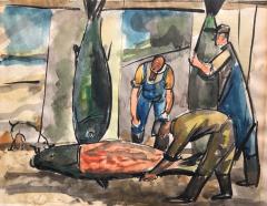 Nicolai Cikovsky Fish Mongers  - 812375