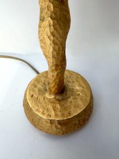 Nicolas De Wael Pair of Lamps Gilt Metal by Nicolas De Wa l for Fondica France 2000s - 4373486