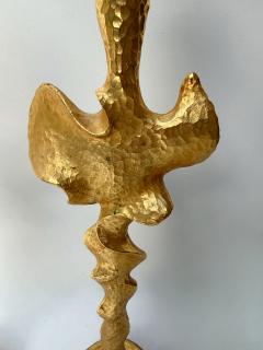 Nicolas De Wael Pair of Lamps Gilt Metal by Nicolas De Wa l for Fondica France 2000s - 4373491